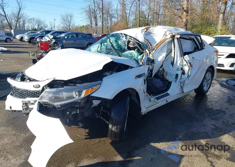 2016 Kia Optima Lx из США, поврежденный, VIN KNAGT4L30G5071017